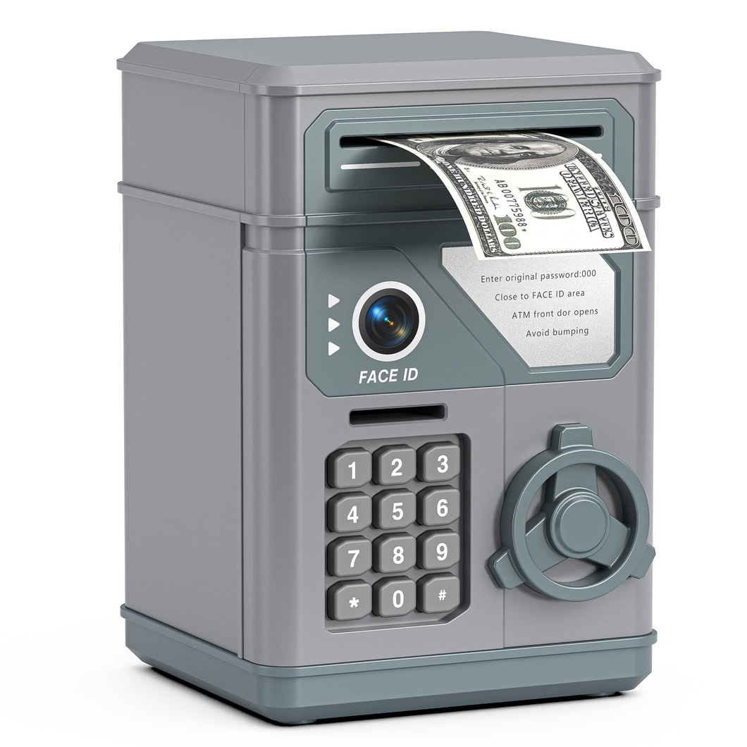 Summidate piggy bank, mini safe for boys and kids
