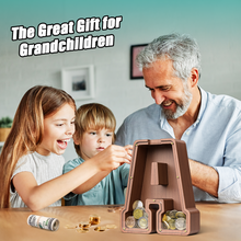 Load image into Gallery viewer, Summidate Wooden Letter Piggy Bank| 1.6&#39;&#39; Extra Thick Piggy Bank
