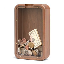 Load image into Gallery viewer, Summidate Wooden Letter Piggy Personalized Cute Initial Money Banks
