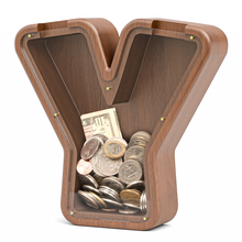 Load image into Gallery viewer, Summidate Wooden Letter Piggy Personalized Cute Initial Money Banks
